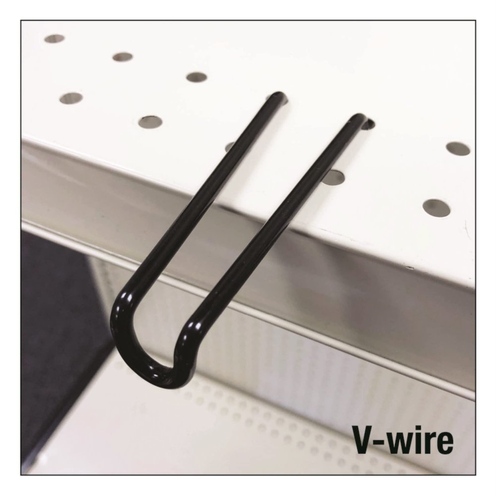 RETAIL FIRST INC V-Wire Hook Metal Black
