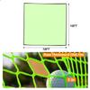 Gagalileo Golf Net for Hitting Cage - High Impact Replacement Practice Netting Easy Assemble Durable Nylon PE Blend for Backyard Indoor Garage Driving Chipping Training 10X10 FT view 2