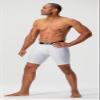 DEVOPS Men's Compression Shorts Underwear with Pocket (3 Pack) (Small, Black/Camo Black/White) view 4