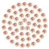 MUUNN 150pcs Tungsten Slotted Beads for Fly Tying, Sink Deeper and Faster, 12 Colors/13 Sizes, Copper, 4.0mm view 1
