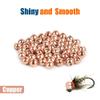 MUUNN 150pcs Tungsten Slotted Beads for Fly Tying, Sink Deeper and Faster, 12 Colors/13 Sizes, Copper, 4.0mm view 2