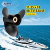 VIF Jason Marine Upgrade OEM 13 Spline Tooth Aluminum Outboard Propeller fit Mercury Engines 25-60hp, RH (10 3/8 x 14) view 4