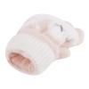 PURFUN Kids Cartoon Elk Short Knitted Gloves Toddler Girls Boys Winter Warm Soft Half Finger Gloves with Flip Top, Christmas Elk Full-Fingered Gloves Mittens Windproof Cycling Biking Ski Gloves view 4