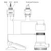 3 Way Bilge Pump Switch Panel Rocker Panel Switch 12V 24V 15A Circuit Breaker for Yacht Accessory view 4