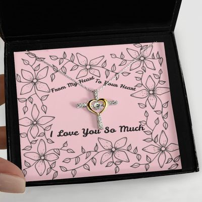 University Gifts for Wife,Anversery Gifts for Wife, Romatic Gift for Wife, Gifts fir Wife, Wife First Birthday Gift After Marriage, Cross Necklace -