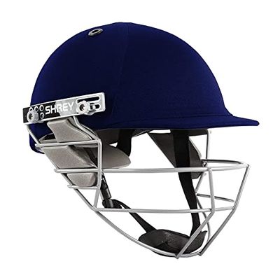 Shrey Star Steel Cricket Helmet Cricket Practice Small,Medium,Large (S)