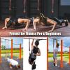 Pull Up Assistance Band with Fabric Feet/Knee Rest, Pull up Assist Bands Pull-up Exercise Band for Chin-up Workout, Body Stretching (Two feet 400lbs) view 2