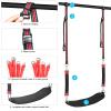 Pull Up Assistance Band with Fabric Feet/Knee Rest, Pull up Assist Bands Pull-up Exercise Band for Chin-up Workout, Body Stretching (Two feet 400lbs) view 4