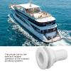Thru Hull Fitting 11/2in Thru Hull Connector Straight ABS Hose Connection Accessory Replacement Boats Marines(White) view 3