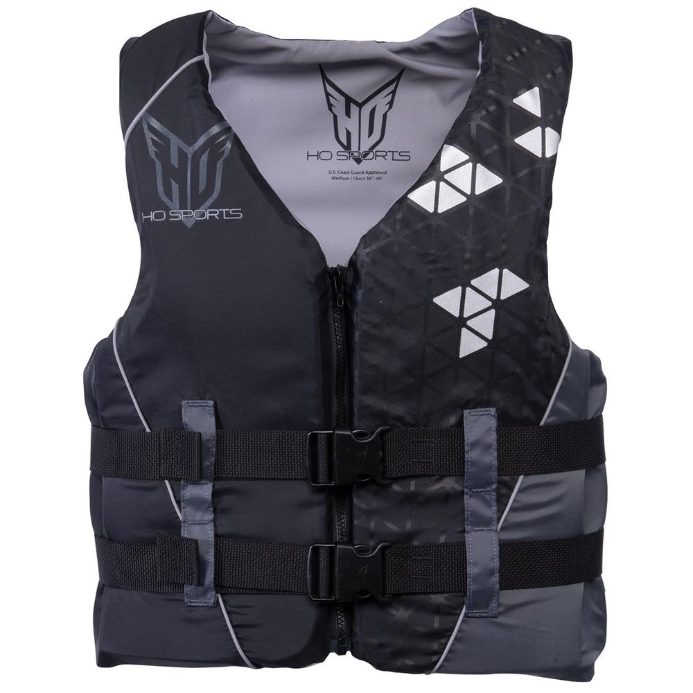 HO Infinite CGA Mens Wakeboard Vest Black/Grey Sz L