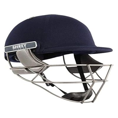 Shrey Pro Guard Air Titanium Cricket Helmet with Mesh Bag,4 Round Men (XL)