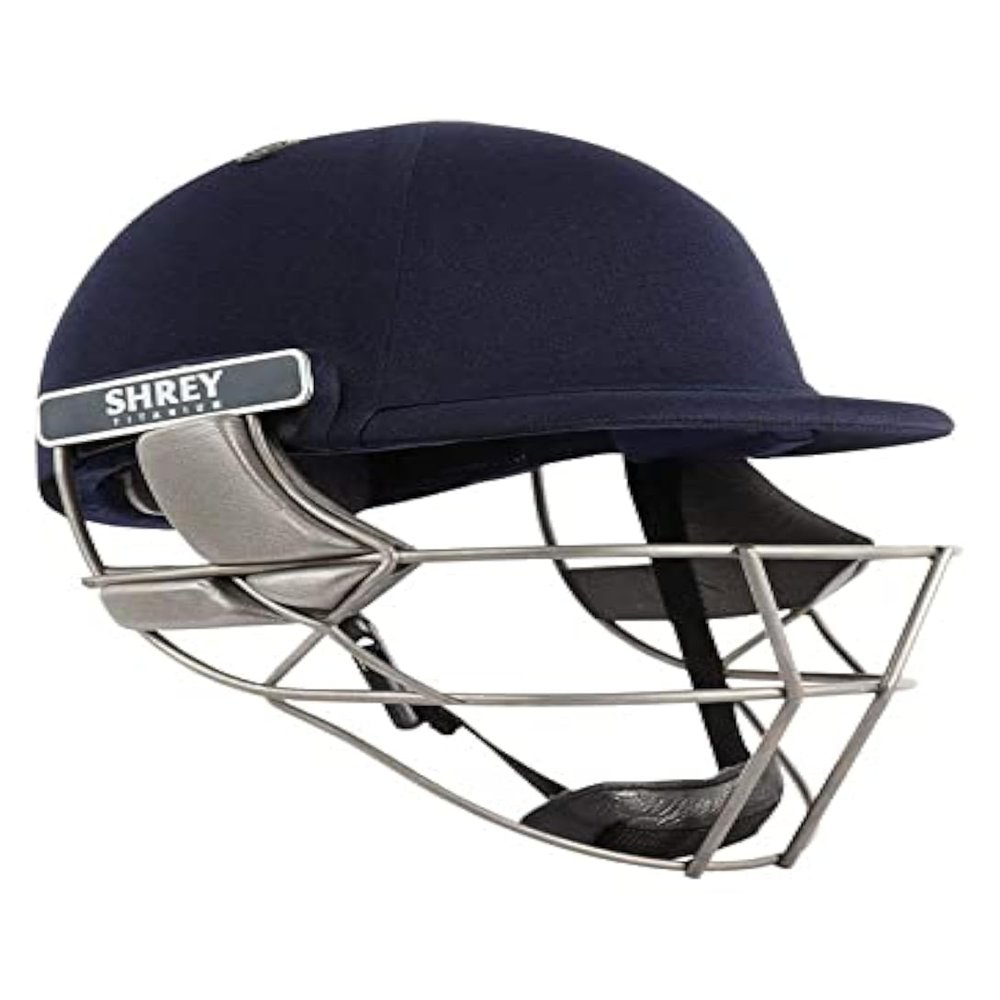 Shrey Pro Guard Air Titanium Cricket Helmet with Mesh Bag,4 Round Men (XL)