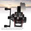 3+1 Bearing All Metal Reel for Ice Fishing Rock Fishing, 5kg/11.0lb Braking Force Wheel Speed Ratio 3.0:1 Double-Speed Fishing Line Reel (Right Hand) view 2