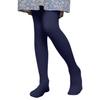 LOLANTA Winter Tights for Girls Stockings Warm Fleece Lined Footed Leggings High Waist Pantyhose(Navy,6-8Y) view 1