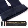 LOLANTA Winter Tights for Girls Stockings Warm Fleece Lined Footed Leggings High Waist Pantyhose(Navy,6-8Y) view 3