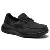 Men's Orthopedic Slip On Loafers Walking Arch Support Shoes: Comfortable Knee Pain Supportive Canvas Loafers, Comfy Driving Sneakers for Extra Cushioning and Pain Relief Black Size 10.5 view 1