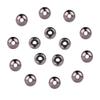 MUUNN 150pcs Tungsten Cyclops Beads for Fly Tying, Sink Deeper and Faster 5 Colors/13 Sizes Countersunk Tungsten Beads Fly Tying Beads Head Fly Tying Materials(Black Nickel,2.8mm) view 1