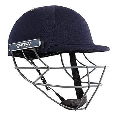 Shrey Performance Steel Cricket Helmet with Mesh Bag,4 Round Men Sets (S)
