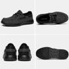 Men's Orthopedic Slip On Loafers Walking Shoes: Comfortable Casual Arch Support Loafers for Plantar Fasciitis, Soft Supportive Loafers Work Shoes Foot Splints, Comfy Dressy Black Size 8.5 view 4
