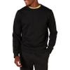 Amazon Essentials Men's Big & Tall Crewneck Fleece Sweatshirt Sweater, -Black, 3X Tall view 1