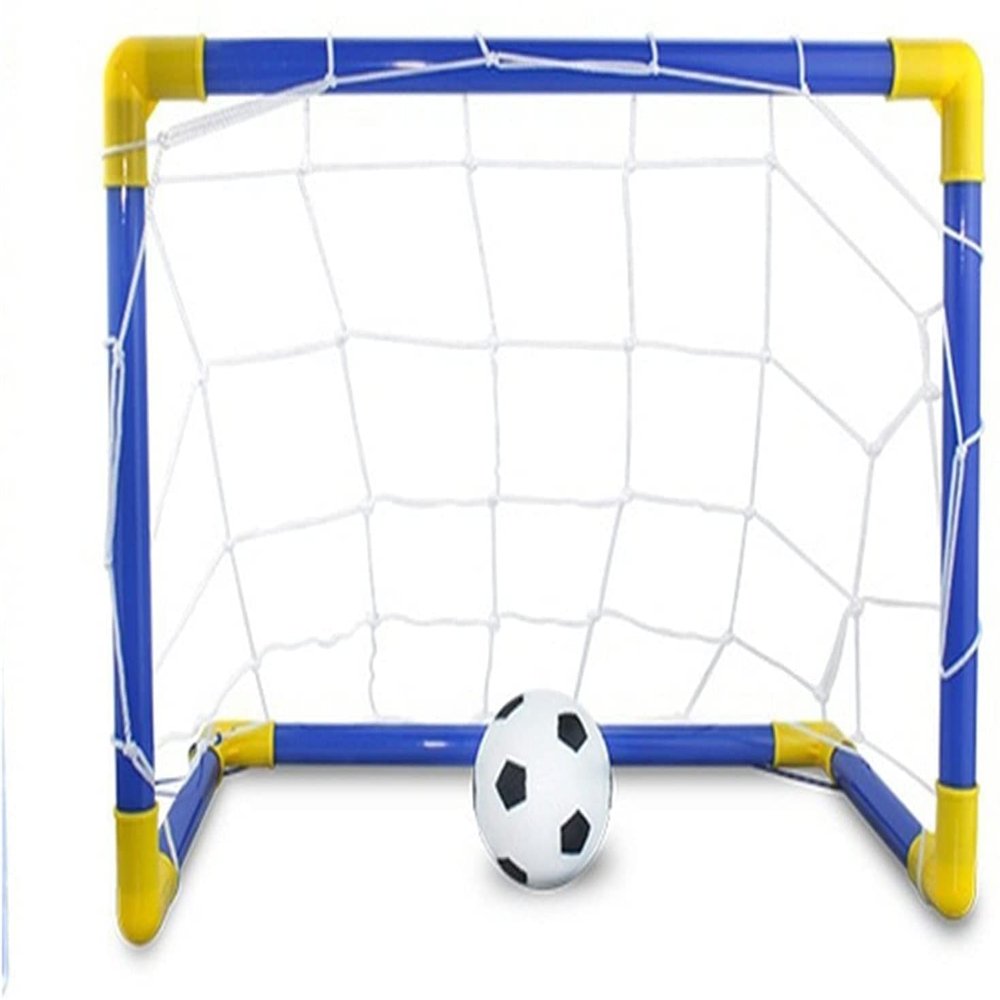 LSDRALOBBEB Mini Soccer Goal Portable Soccer Net Pop Up Goal Nets Outdoor Football Goal Frame Children Sports Supplies Mini Portable Soccer Training Soccer Post Net 1110