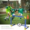 LSDRALOBBEB Mini Soccer Goal Portable Soccer Net Pop Up Goal Nets Mini Portable Soccer Training Folding Mini Football Soccer Goal Post Net Set 1110 view 2