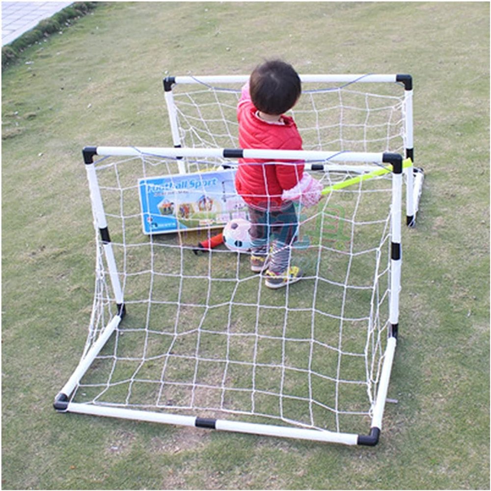 LSDRALOBBEB Mini Soccer Goal Portable Soccer Net Pop Up Goal Nets Mini Portable Soccer Training Durable Backyard Soccer Goal Mini Football Ball Goal 1110