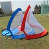 LSDRALOBBEB Mini Soccer Goal Portable Soccer Net Pop Up Goal Nets Foldable Football Net Goal Gate Soccer Ball Practice Gate Children Soccer Goal 1110(Color:Black) view 2