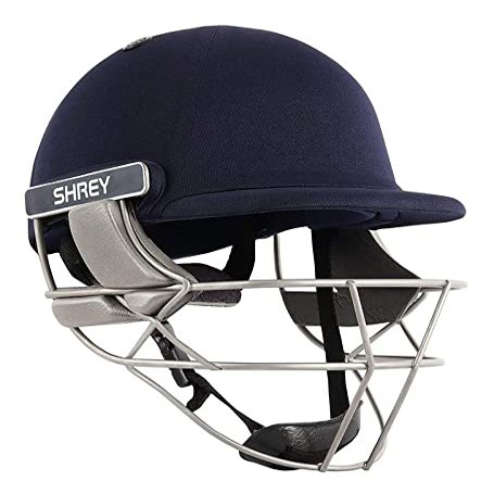 Shrey Pro Guard Air Stainless Steel Cricket Helmet with Mesh Bag 4 Round Men (S)