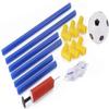 LSDRALOBBEB Mini Soccer Goal Portable Soccer Net Pop Up Goal Nets Mini Portable Soccer Training Backyard Soccer Goal Folding Mini Football Goal Post Net Set 1110(Color:Blue) view 2