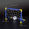 LSDRALOBBEB Mini Soccer Goal Portable Soccer Net Pop Up Goal Nets Mini Portable Soccer Training Backyard Soccer Goal Folding Mini Football Goal Post Net Set 1110(Color:Blue) view 3