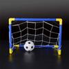 LSDRALOBBEB Mini Soccer Goal Portable Soccer Net Pop Up Goal Nets Mini Portable Soccer Training Backyard Soccer Goal Folding Mini Football Goal Post Net Set 1110(Color:Blue) view 4