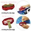 IGOSKI Snowboard Ski Edge Bevel Tuning ski Wax kit Diamonds 3 Pieces Diamond File 240 Grit 500 Grit 1000 Grit for Skier view 3