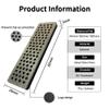IGOSKI Snowboard Ski Edge Bevel Tuning ski Wax kit Diamonds 3 Pieces Diamond File 240 Grit 500 Grit 1000 Grit for Skier view 4