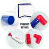 LSDRALOBBEB Mini Soccer Goal Portable Soccer Net Pop Up Goal Nets Mini Portable Soccer Training Kids Soccer Goal Set Folding Football Door Soccer Gate with Net Ball and Pump 1110(Color:As Show) view 4