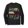 50. Birthday 50 Legendr February 1973 Long Sleeve T-Shirt view 1