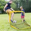 LSDRALOBBEB Mini Soccer Goal Portable Soccer Net Pop Up Goal Nets Mini Portable Soccer Training Sports Kids Mini Soccer Goal Set 1110(Color:Y) view 2