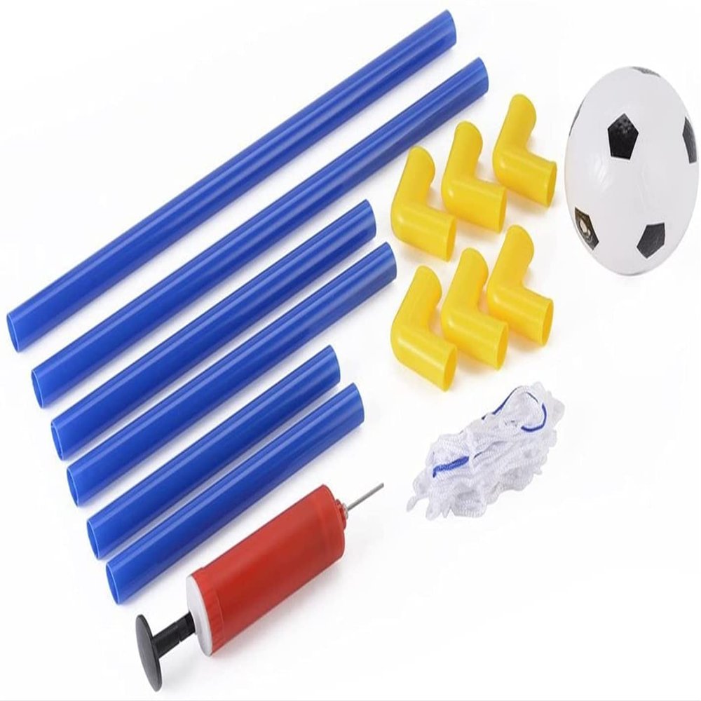 LSDRALOBBEB Mini Soccer Goal Portable Soccer Net Pop Up Goal Nets Mini Portable Soccer Training Folding Mini Football Goal Post Net Set 1110