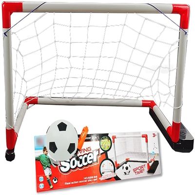 LSDRALOBBEB Mini Soccer Goal Portable Soccer Net Pop Up Goal Nets Indoor Football Goal Kids Soccer Goal Net Mini Portable Soccer Training Mini Soccer Goal 1110(Color:Goal)