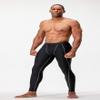 DEVOPS 2 Pack Men's Compression Pants Athletic Leggings with Pocket (Large, Black/Camo Black) view 2