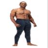 DEVOPS 2 Pack Men's Compression Pants Athletic Leggings with Pocket (Large, Black/Camo Black) view 4