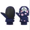 Century Star Winter Lined Fleece Toddler Mittens Waterproof Snow Mittens for Toddler Girls Boys Kids Snow Gloves Ski Fox Navy 2-4 Years view 2