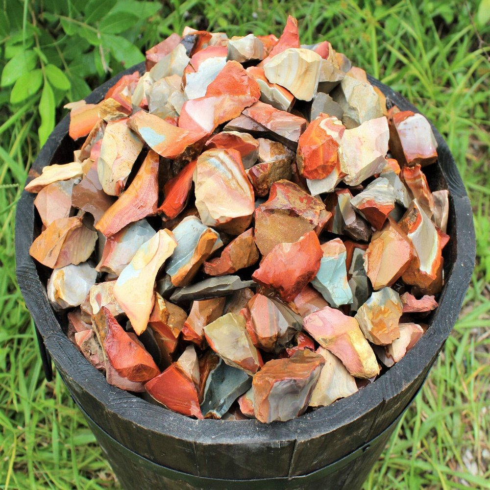 1000 Carat Lot Bulk Natural Rough Desert Jasper (Raw Stone Crystal, 200 Grams)