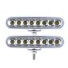 BIGLIONX 6.5 Inch Flood LED Light Bar, 2 PC 80W 8600LMS Slim Deck Dock Marine Lamp, IP69K 12V 24V Super Bright for Boat Truck Off-Road Car SUV (White) view 3