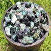 1/2 lb Lot Rough Unsearched Natural Emerald Minerals Raw Gemstone Lapidary, 8 oz view 1