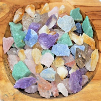 1000 Carat Lot Natural Rough Mixed Quartz (Amethyst Citrine Clear Smokey Rose)