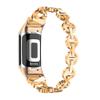 AISPORTS Compatible with Fitbit Charge 6/Charge 5 Band for Women, Slim Crystal Bling Glitter Diamond Rhinestones Metal Sport Wristband Bracelet Replacement Band for Fitbit Charge 6/Charge 5 view 2