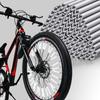 Bike Spoke Reflector, 96Pcs 360 Visibility Bike Spoke Reflectors, Waterproof Bicycle Reflective Clips Warning Spoke Lights Covers- Fit for Mountain and Road Bikes (1.9-2.4mm) view 1