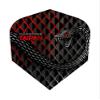 Harrows Taipan | 100 Micron Dart Flights, 5 Sets of 3 Flights, Standard No. 6, Red view 1