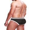 Prowler Black & White Brief, Super Comfy With Elasticated Waist Band (Large 32""-34""), 884472028850 view 2